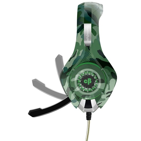 COSMIC BYTE GS410 HEADPHONES WITH MIC- CAMO GREEN